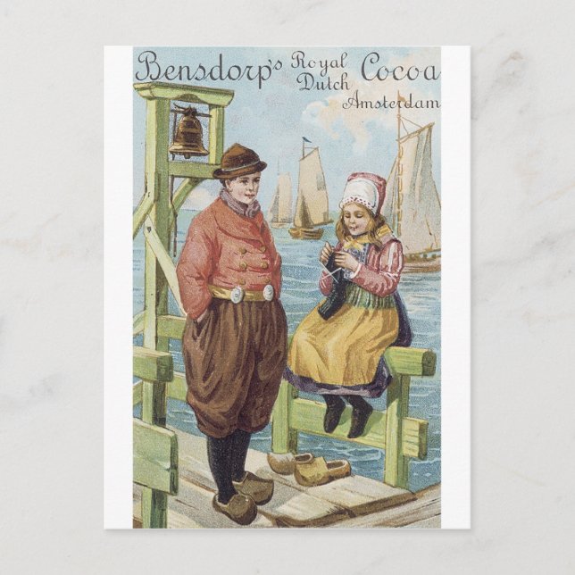 Bendscorp Royal Dutch Cocoa Postcard (Front)