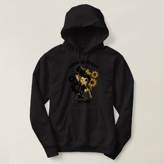 Bendy And The Ink Machine   Hoodie (Design Front)
