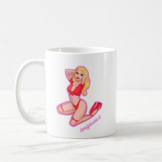 BendyBarbie Cartoon Mug