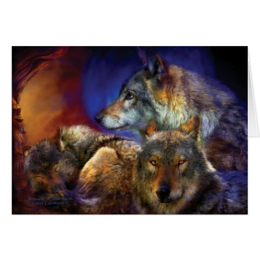 Beneath A Blue Moon ArtCard Cards (Front Horizontal)