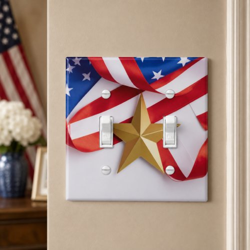 Beneath the Banners Fold Light Switch Cover