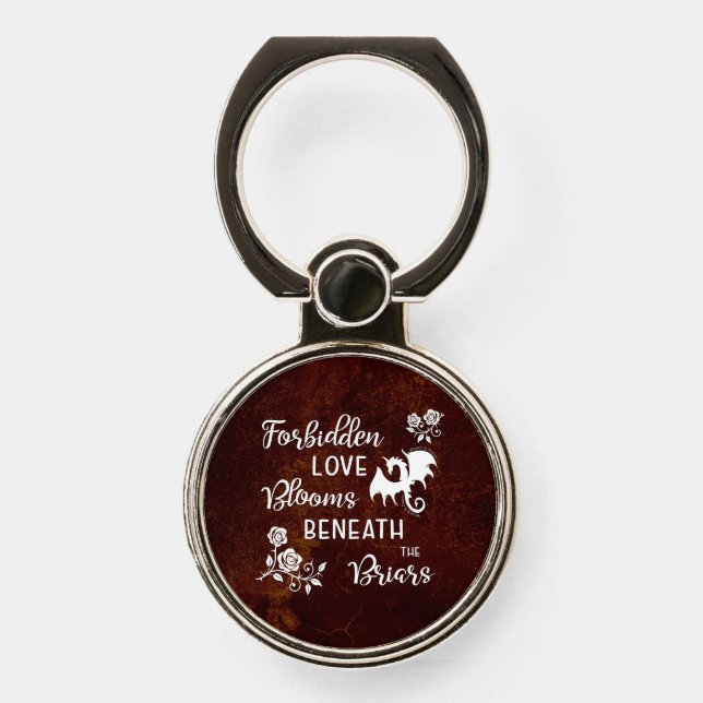 Beneath the Briars Brenda K Davies Phone Ring Stand (Front)