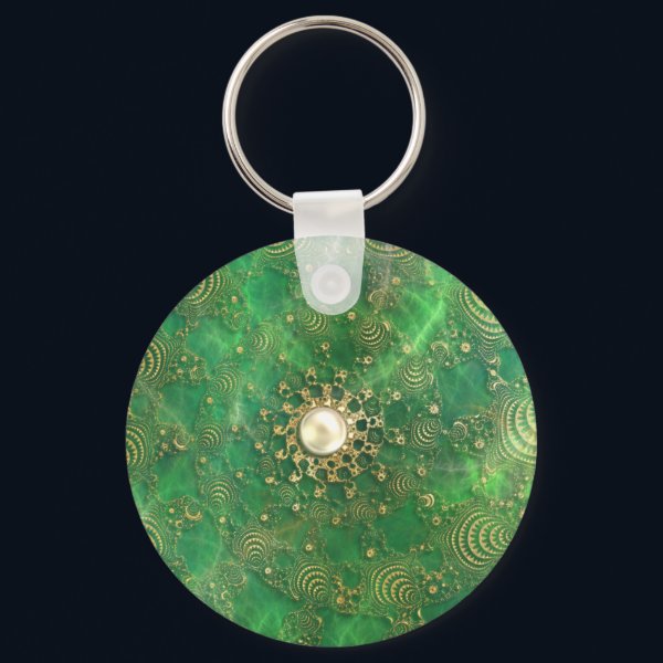 Beneath the Emerald Sea Keychain