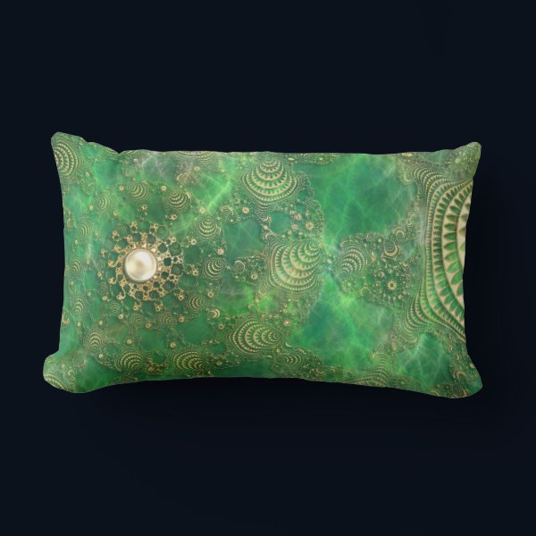 Beneath the Emerald Sea Pillow