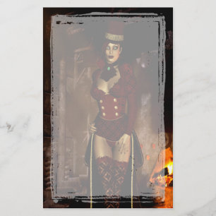 Beneath The Lair Gothic Steampunk Stationery