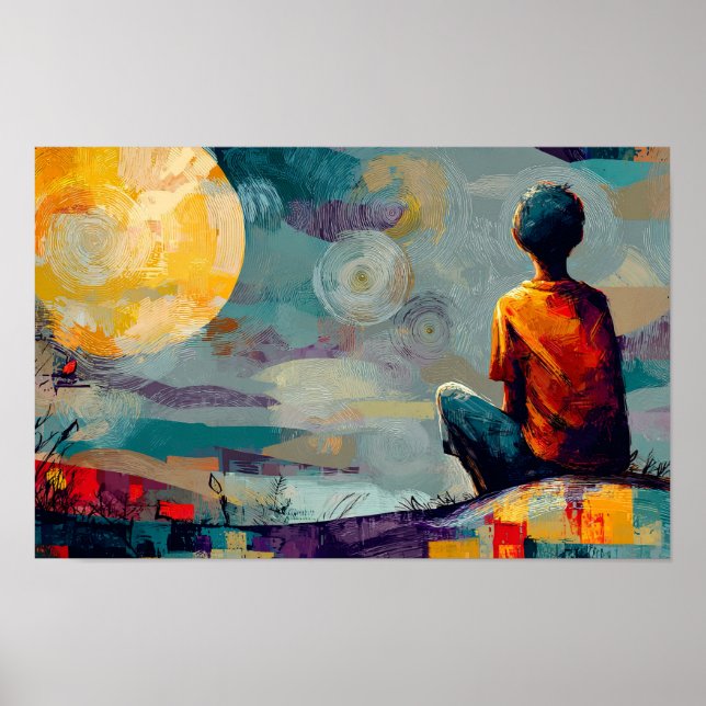 Beneath the Listening Sky Poster (Front)