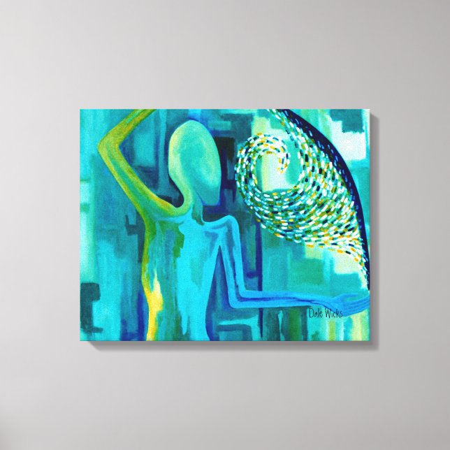 Beneath The Surface Canvas Print (Front)