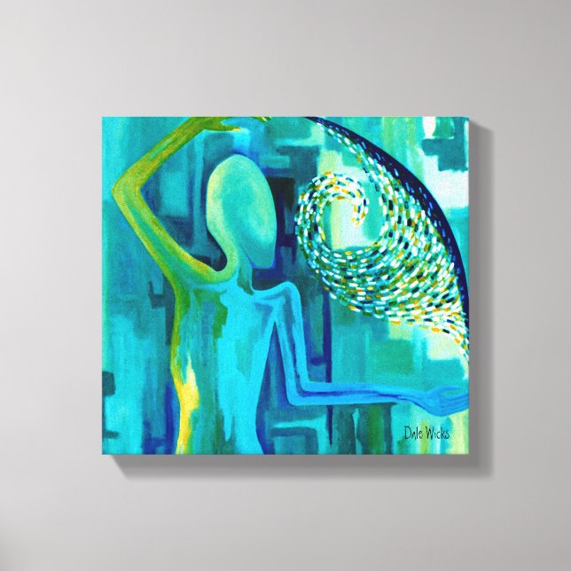 Beneath The Surface Canvas Print (Front)