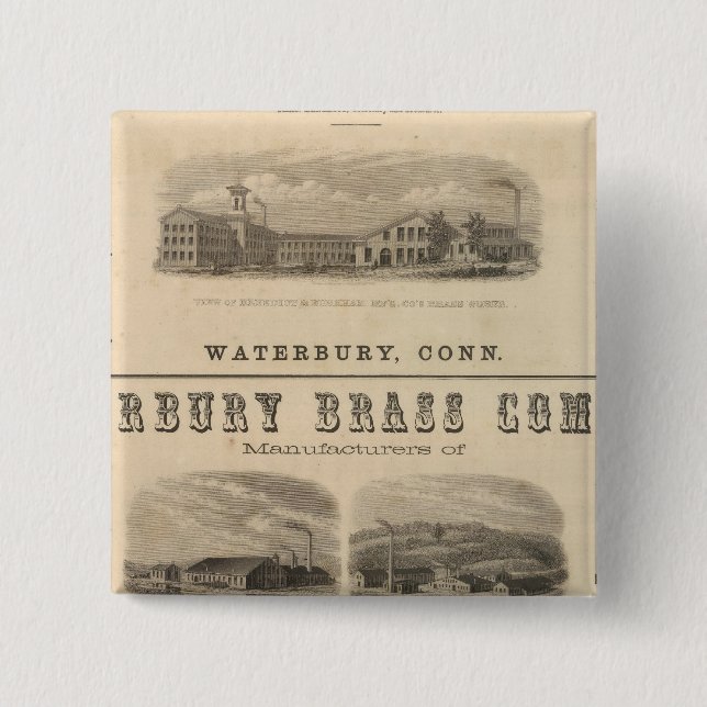 Benedict and Burnham Manufacturing Company Button (Front)