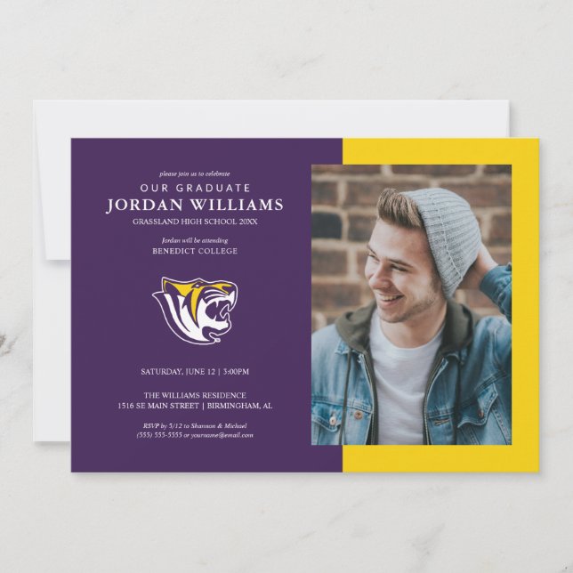 Benedict College Graduation Announcement (Front)