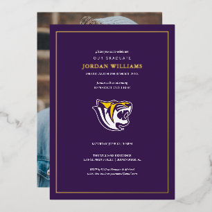 Benedict College Graduation Foil Invitation