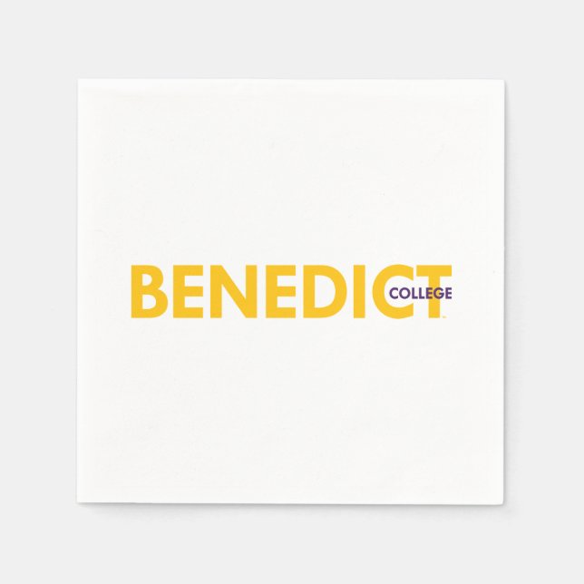 Benedict College Graduation Napkins (Front)
