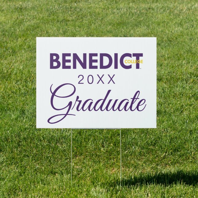 Benedict College Graduation Sign (Insitu)