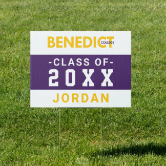 Benedict College Graduation Sign
