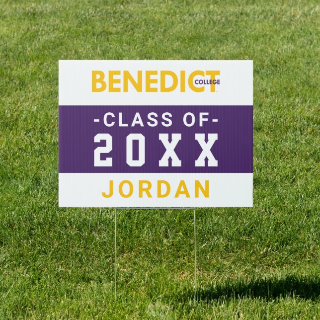 Benedict College Graduation Sign (Insitu)
