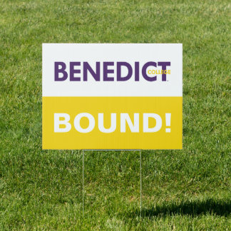 Benedict College Graduation Sign