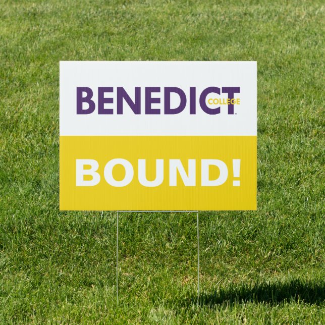 Benedict College Graduation Sign (Insitu)