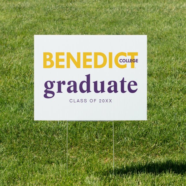 Benedict College Graduation Sign (Insitu)