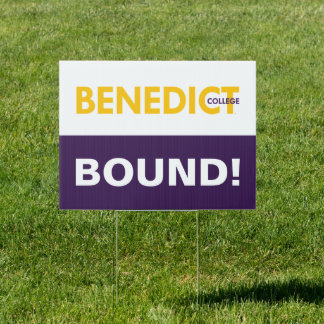 Benedict College Graduation Sign