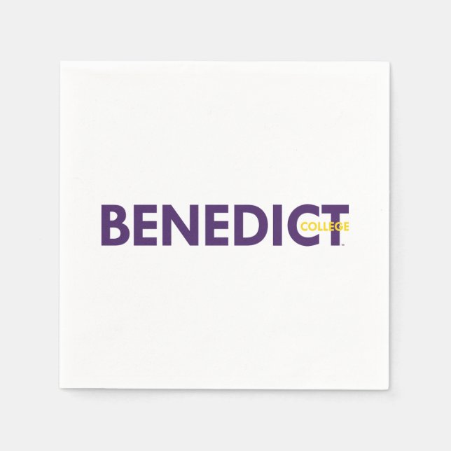 Benedict College Napkins (Front)