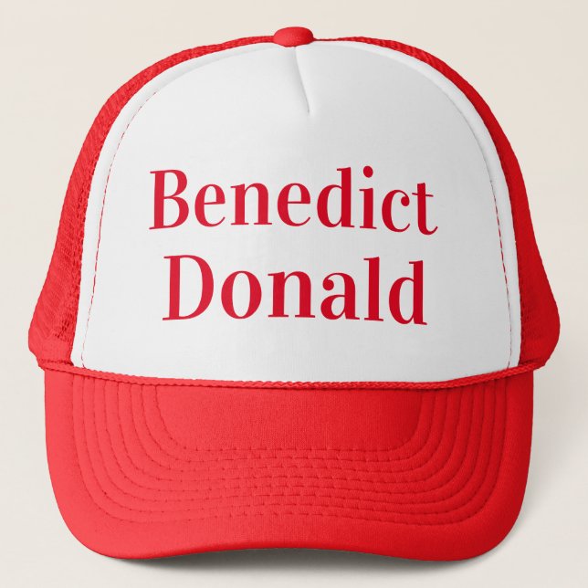Benedict Donald Hat (Front)