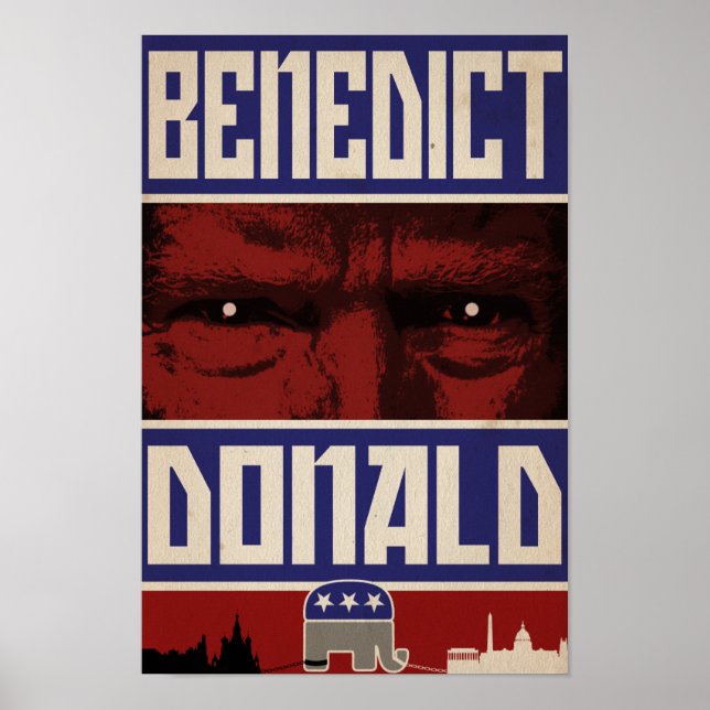 "Benedict Donald" Poster (Front)