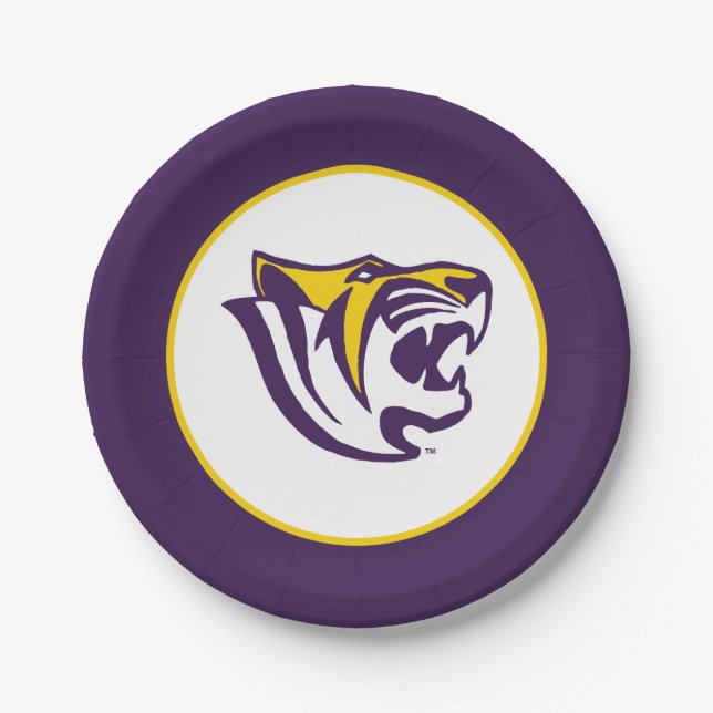 Benedict Tiger Paper Plates (Front)