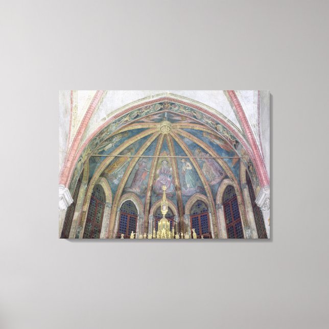 Benedictine Fathers and Apostles, from the Vault o Canvas Print (Front)