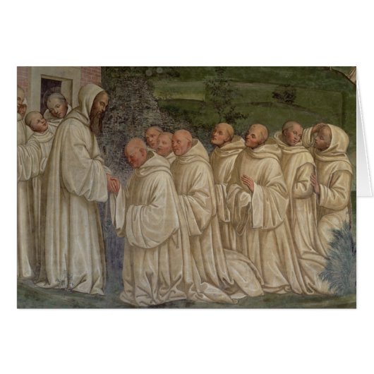 Benedictine Monks, from the Life of St. Benedict ( Cards (Front Horizontal)
