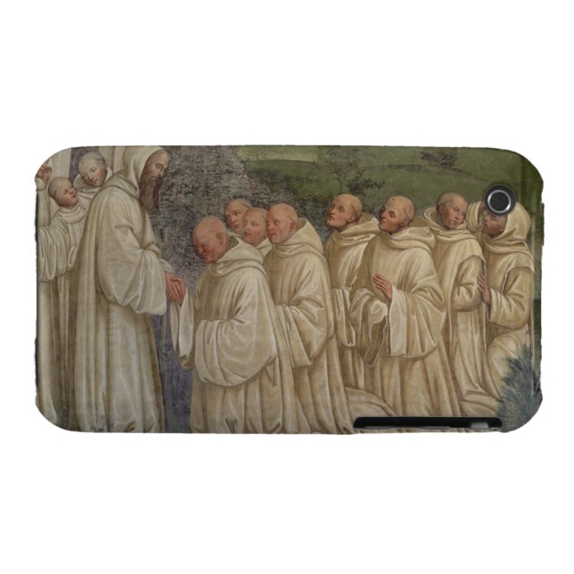 Benedictine Monks, from the Life of St. Benedict ( iPhone 3 Case (Back Horizontal)