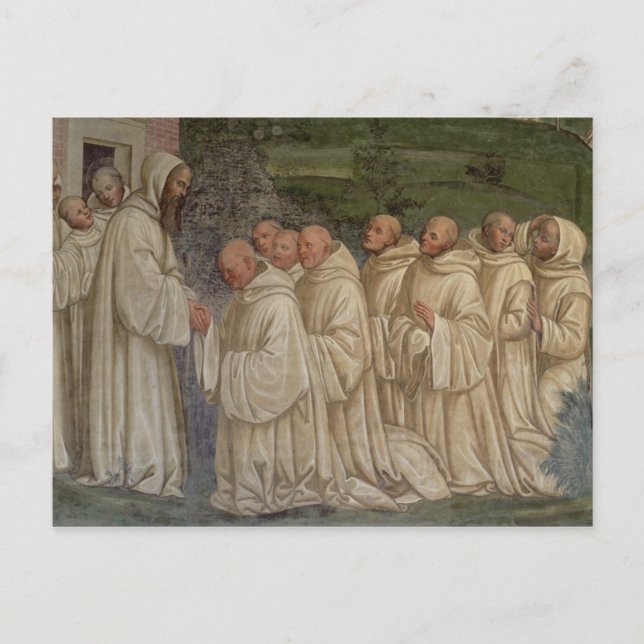Benedictine Monks, from the Life of St. Benedict ( Postcard (Front)
