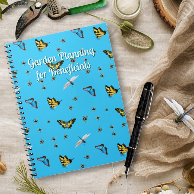Beneficial Insects Custom Title Blue Notebook (Creator Uploaded)