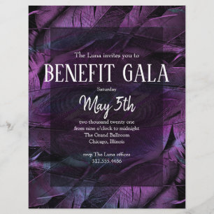 Benefit Gala New Years Party Flyer