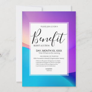 Benefit Invitation Template