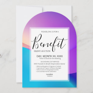 Benefit Invitation Template