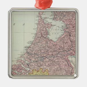 Benelux Countries Metal Ornament