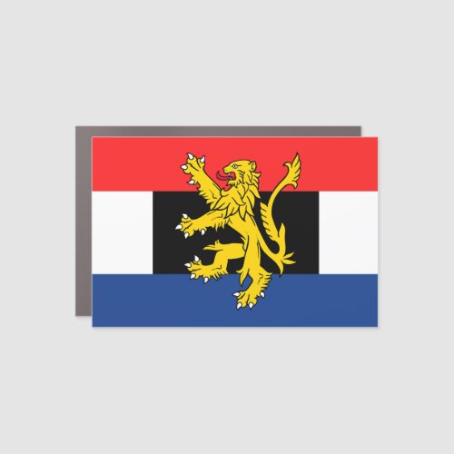 Benelux Flag Car Magnet