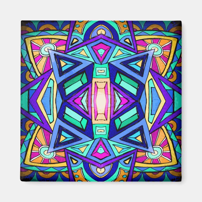 Benevolent Abundance Art Magnet (Front)