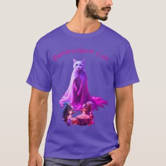 Benevolent Cat bestows Gifts on the Squirrels