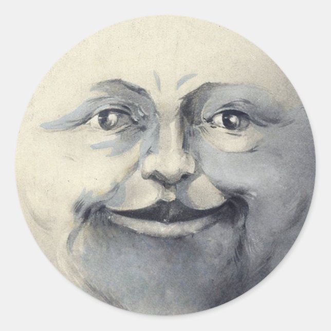 Benevolent Moon Labels and Stickers (Front)