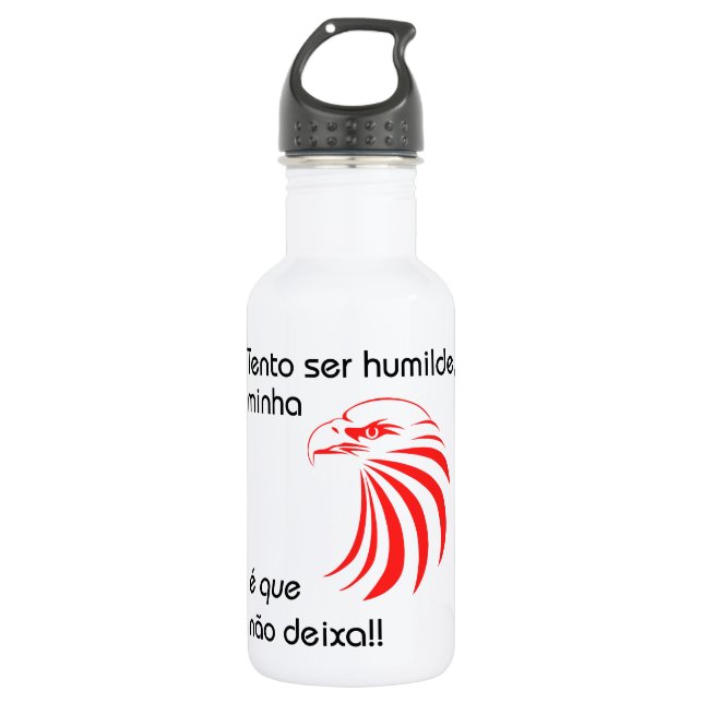 Benfica Stainless Steel Water Bottle (Front)