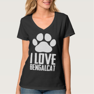 Bengal Bengal cat Bengal mom 6 T-Shirt