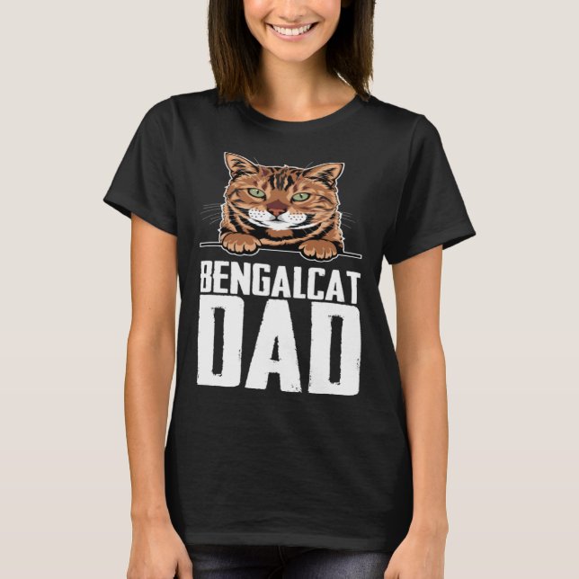 Bengal  Bengal cats  Bengal mom  3 T-Shirt (Front)