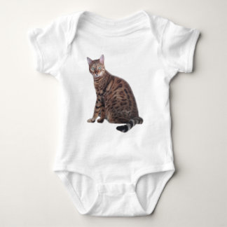 Bengal Cat Apparel Baby Bodysuit