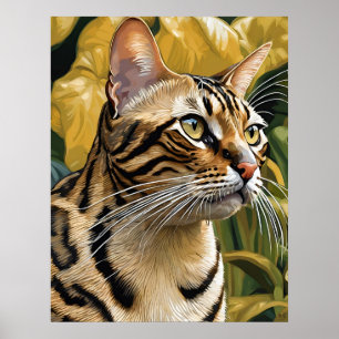 Bengal Cat - Art Print