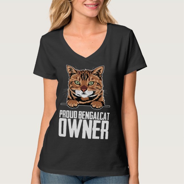 Bengal cat  Bengal  Bengal kitten T-Shirt (Front)