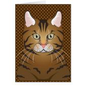 Bengal Cat Cartoon Paws (Front)