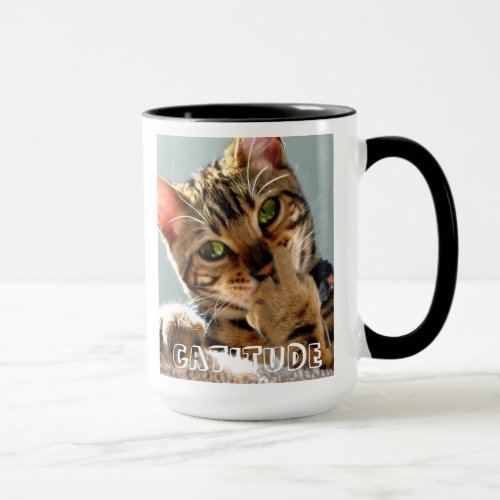 Bengal Cat Catitude Coffee Mug
