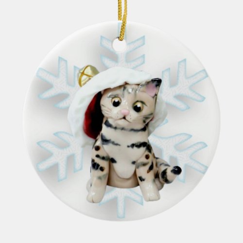 Bengal Cat Christmas Ornament
