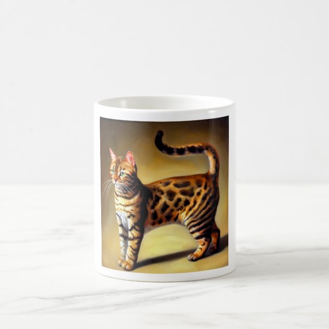 Bengal Cat  Coffee Mug (Center)